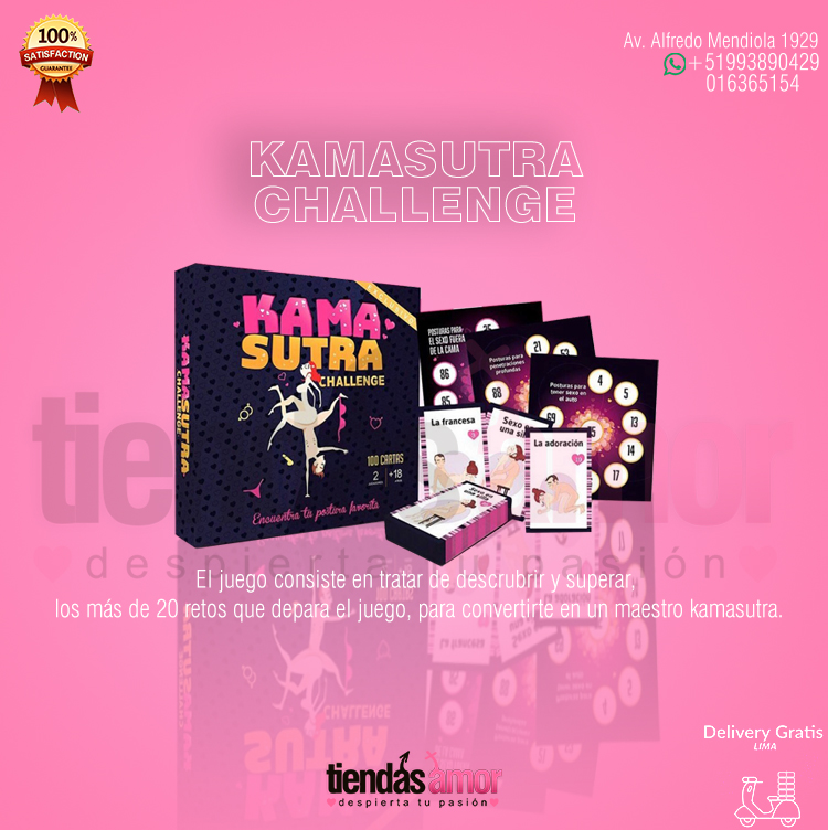 KAMASUTRA CHALLENGE JUEGO S3XUAL 100 POSES 